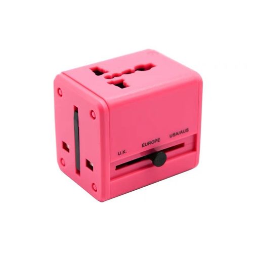 全球通用出国旅游转换插头多功能美欧德英标转换器万能充电器快充