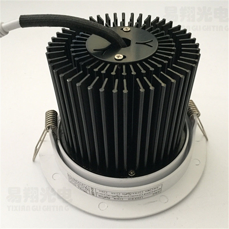 新款LED珠宝照明高亮天灯嵌入式聚光30W射灯眼镜店展柜专用筒灯