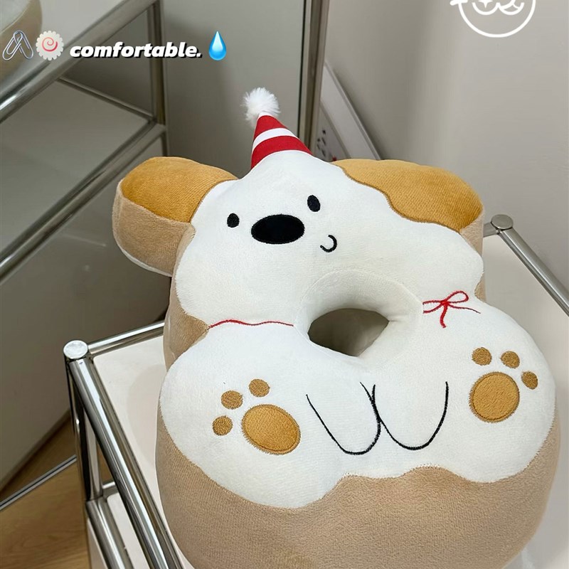 可爱小狗午睡枕趴趴睡枕抱枕办公室午休神器小学生一年级午休枕头