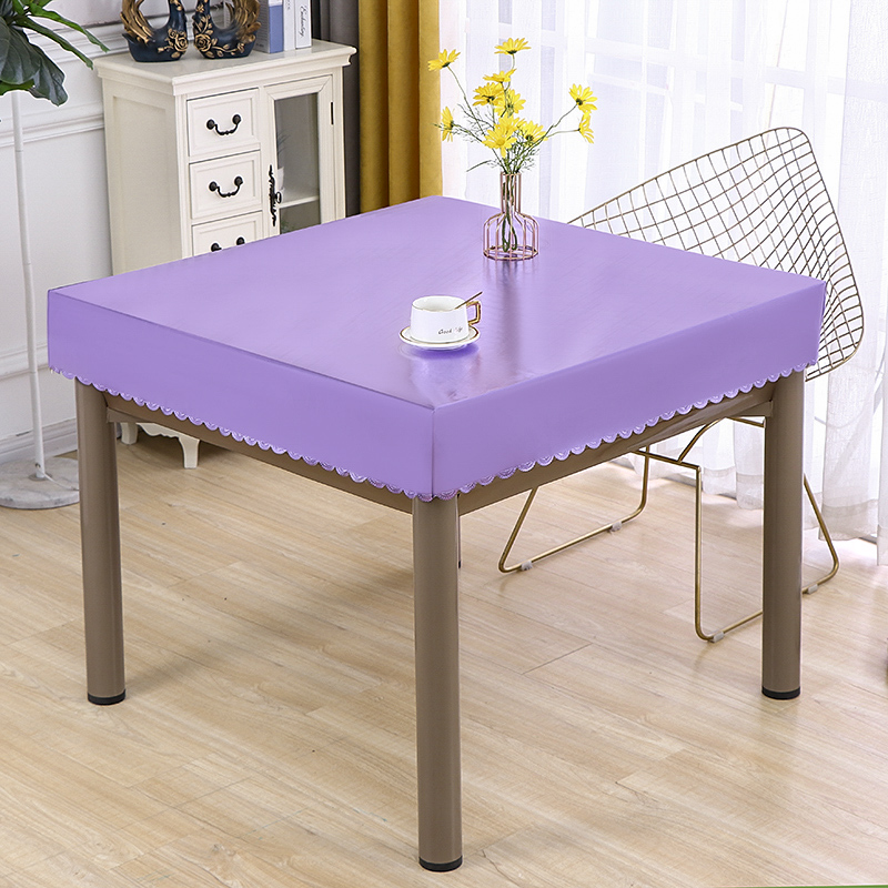 正方形烤火桌罩电炉罩防水防油防尘桌布皮套长方形茶几防烫PU皮罩