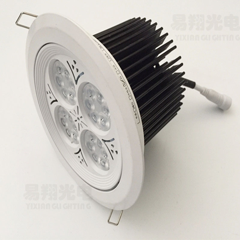 新款LED珠宝照明高亮天灯嵌入式聚光30W射灯眼镜店展柜筒灯