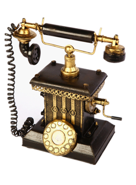 欧式复古怀旧电话机模型摆件电视柜装饰品咖啡厅店铺橱窗摄影道具
