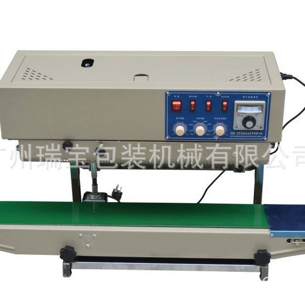 自动连续薄膜袋封口机 粉末液体日期打码封口机 膏体立式封口机