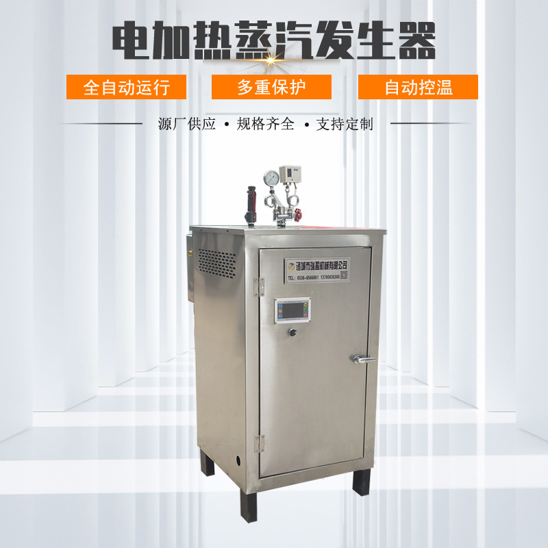 小型电加热蒸汽发生器 不锈钢材质电蒸汽机  0.3吨电蒸汽锅炉