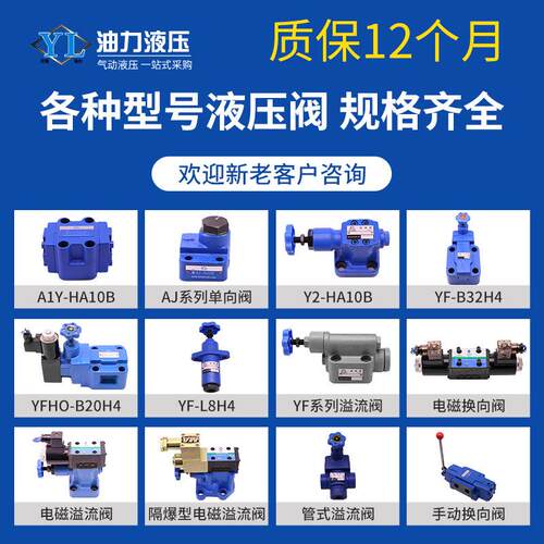 F板YF0-B10H4-S式溢流阀Y-B32HKYK4-S管式调压阀体B2H