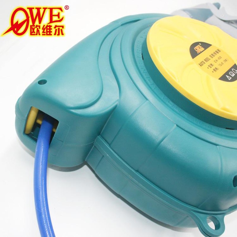 欧维尔OW-812水鼓自动卷管器双层水管卷轮座排管伸缩吊轮12米12*8