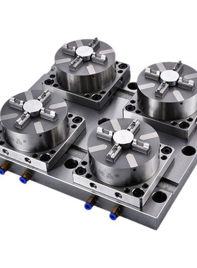 EROWA夹具D100型精密定位气动卡盘快速定位夹头ESDM火花机定位底