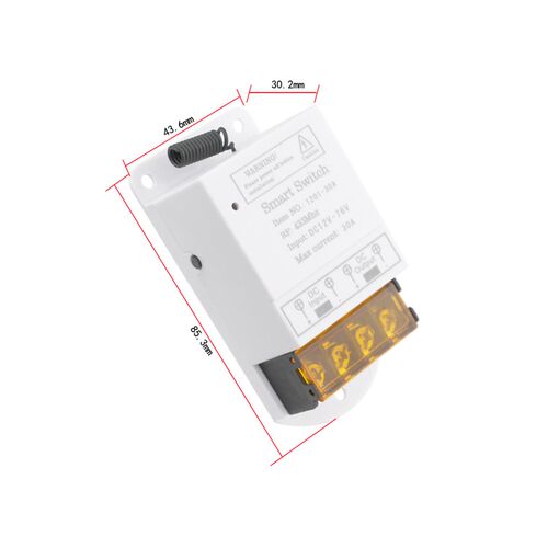 无线遥控开关直流DC12V24V48AV76V大功率水泵电机灯具远程遥控开