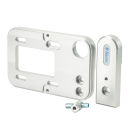 4040皮带输送线驱动端安装 板流水线机.头滚筒固定 套件25W电机安装