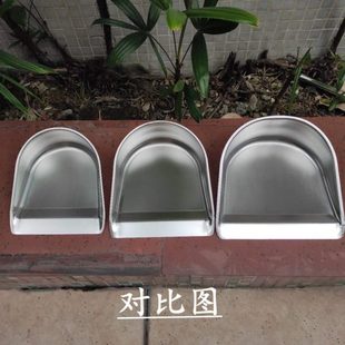 无柄垃圾铲一体单个撮子家用户外灰畚斗耐用 加厚不锈钢簸箕手持式