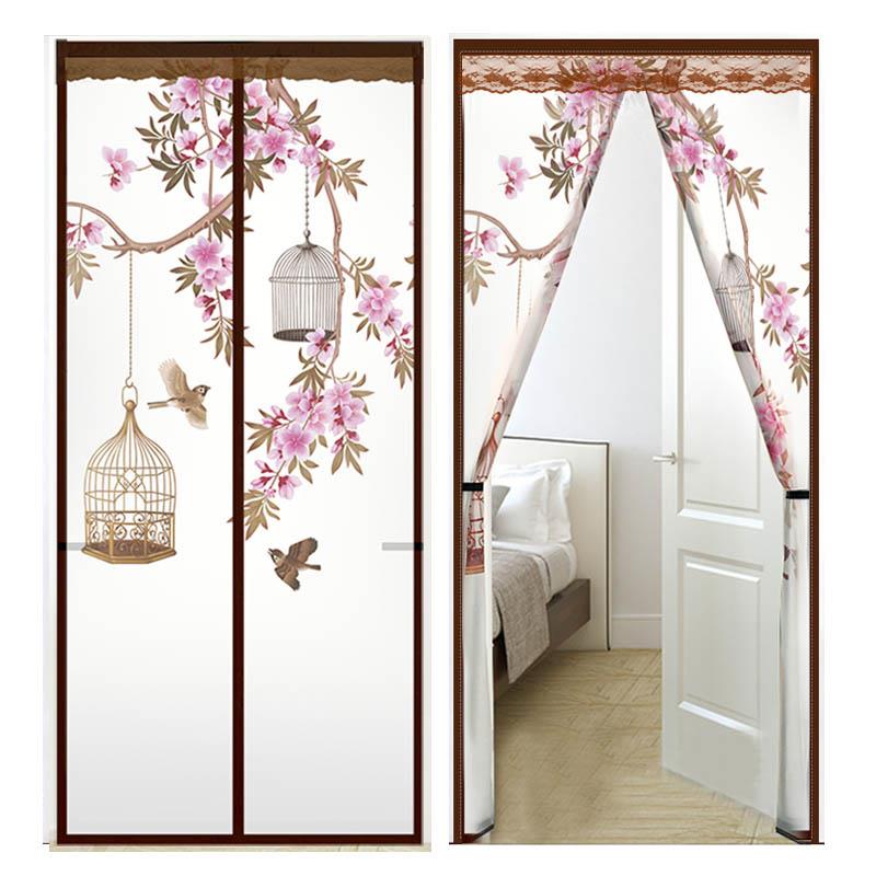 磁性自吸免打孔加宽魔术贴冬天挡风防冷气空调门帘家用厨房放油烟