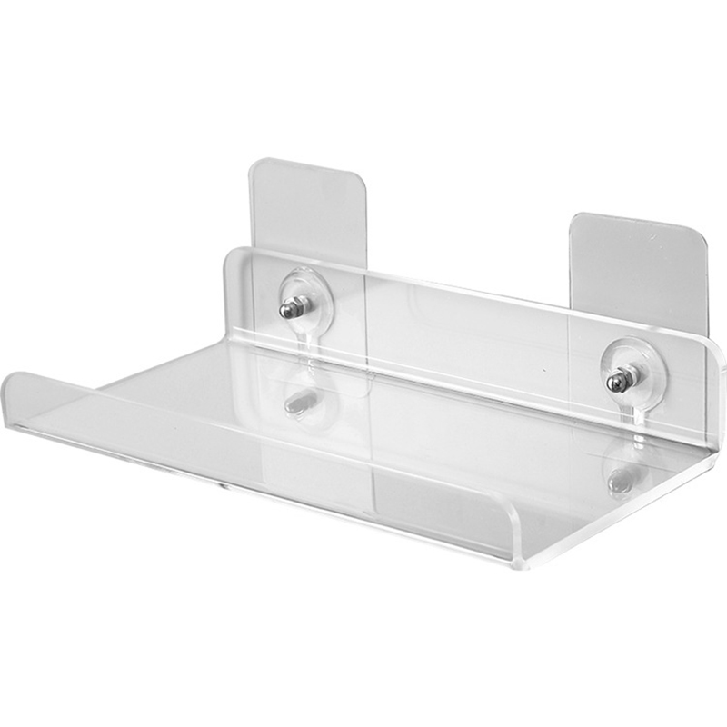 墙上置物架放监控支架室内免打孔摄像头路由器挂墙电视机顶盒托架