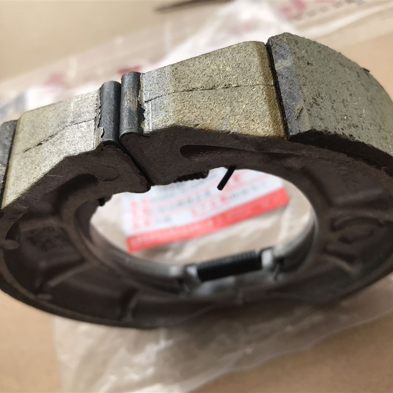轻骑铃木优友125 Y125 QS110前碟刹片后刹车片刹车皮 制动片
