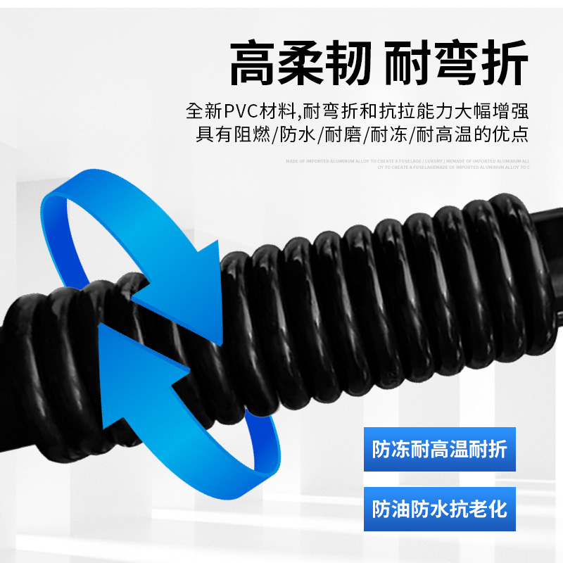 国标纯铜芯2 3 4芯电线软线1.5 2.5 4 6 10平方电缆VV护套电源线