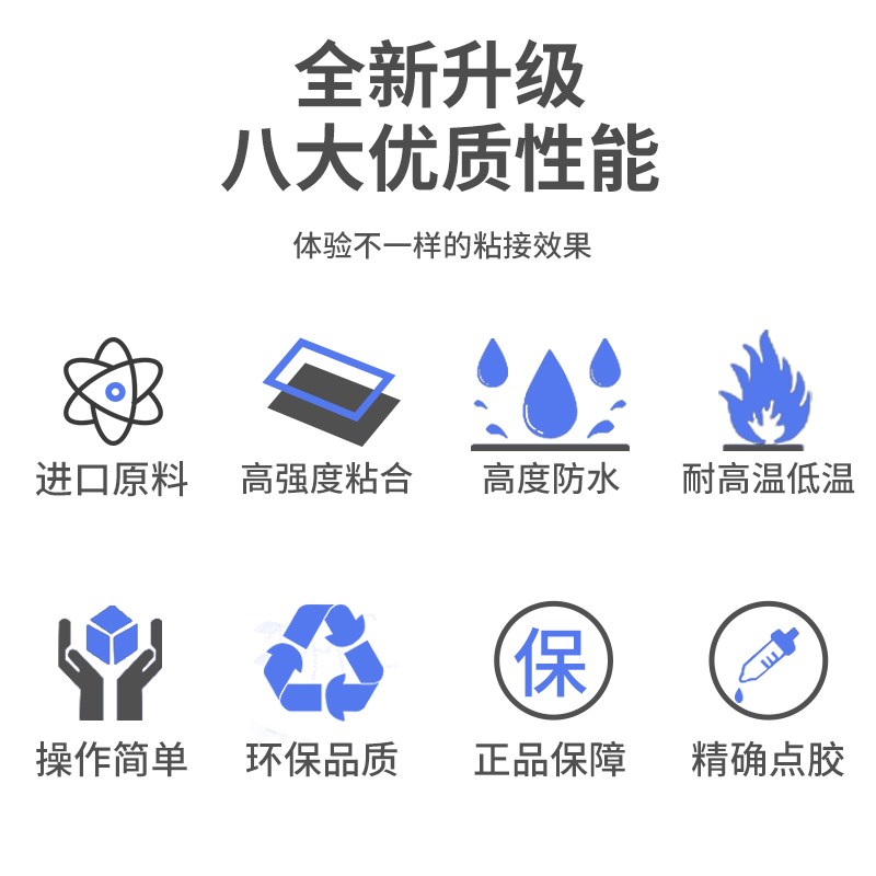 汽车保险杠胶水粘装饰条电动车修复塑料补断裂痕修补电瓶车车用胶