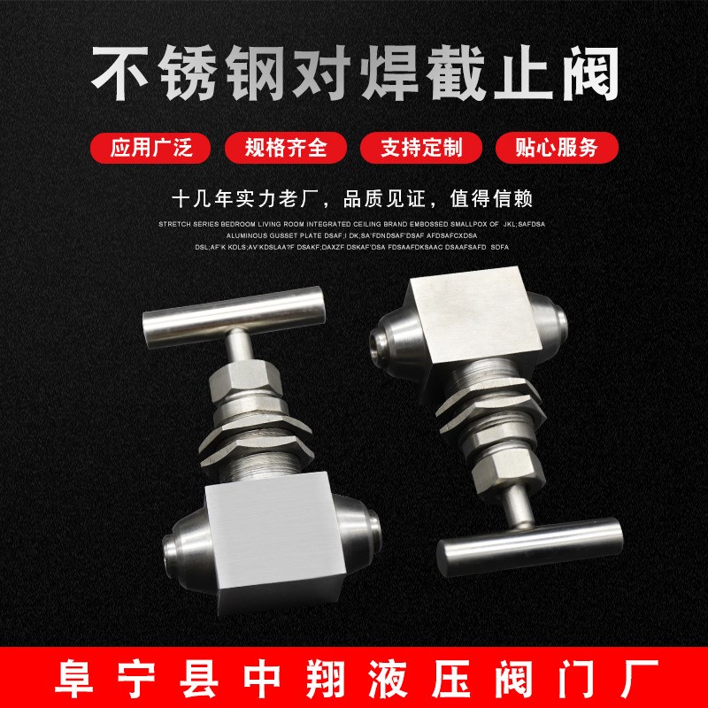 不锈钢对焊波纹管截止阀WJ61Y-160P双相钢904L哈氏合金76针型阀