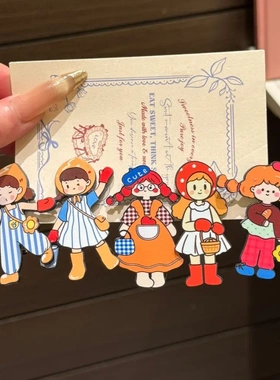 日系可爱田园风小女孩发夹卡通少女心爆棚碎发鸭嘴夹趣味百搭lx