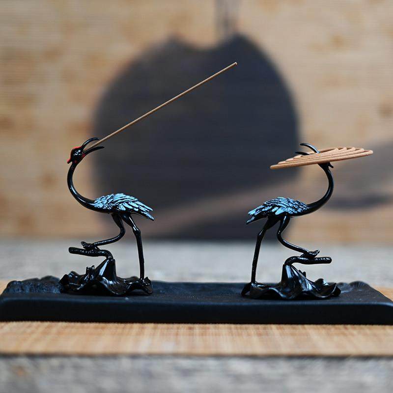 小号檀香盘香炉创意仿古香薰炉仙鹤香插家用室内仿古线香炉摆件,家居饰品,香托/香盘/香座/香插,淘宝优惠券,粉丝福利购,淘宝优惠卷