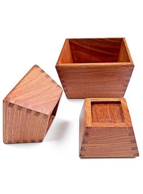 巴西米桶实木日进斗金越南红木创意米桶客厅装饰品进入财富开启礼