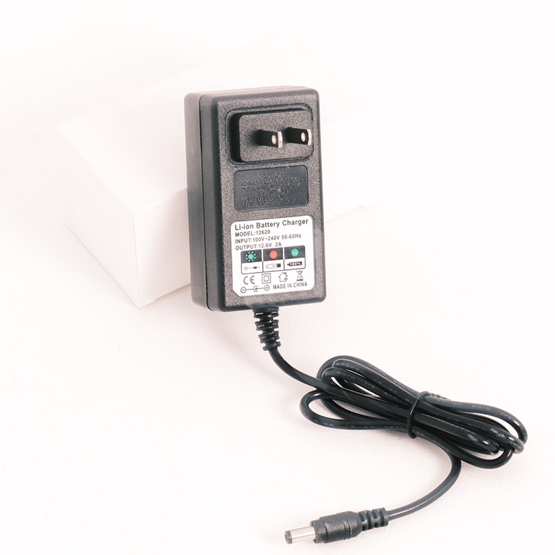 12v2a电池充电器可调光变压器吧台台卡灯箱O插电款专用灯箱广告牌