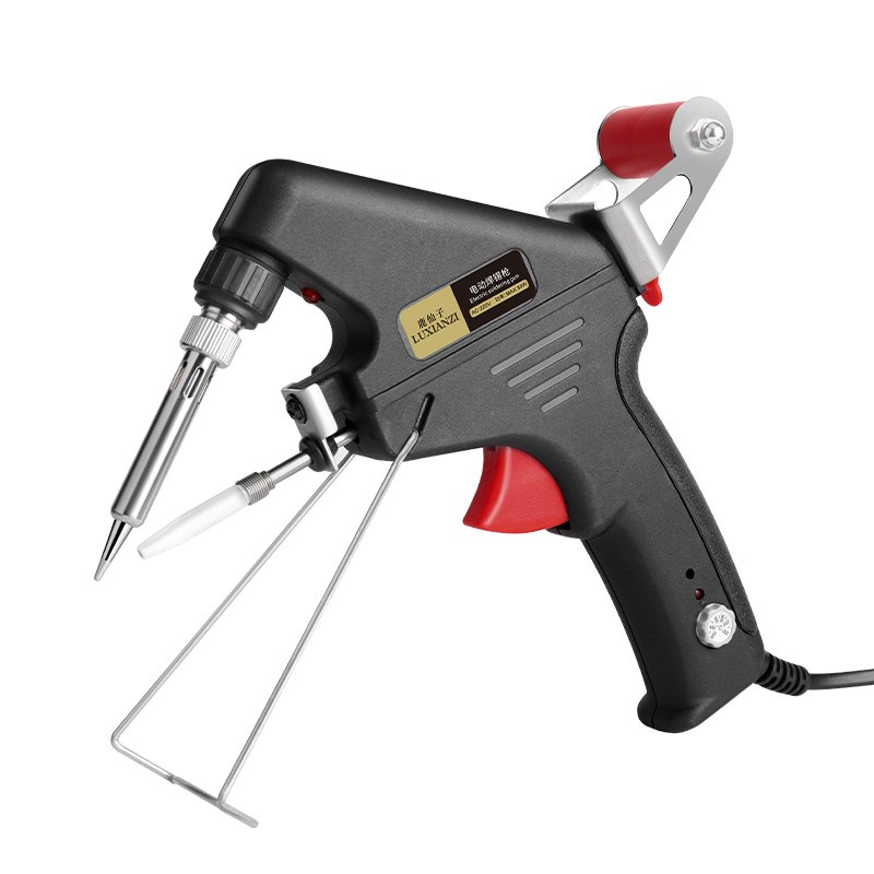 鹿仙子焊锡枪内热式电烙铁家y用维修焊接大功率焊锡神器智能控温