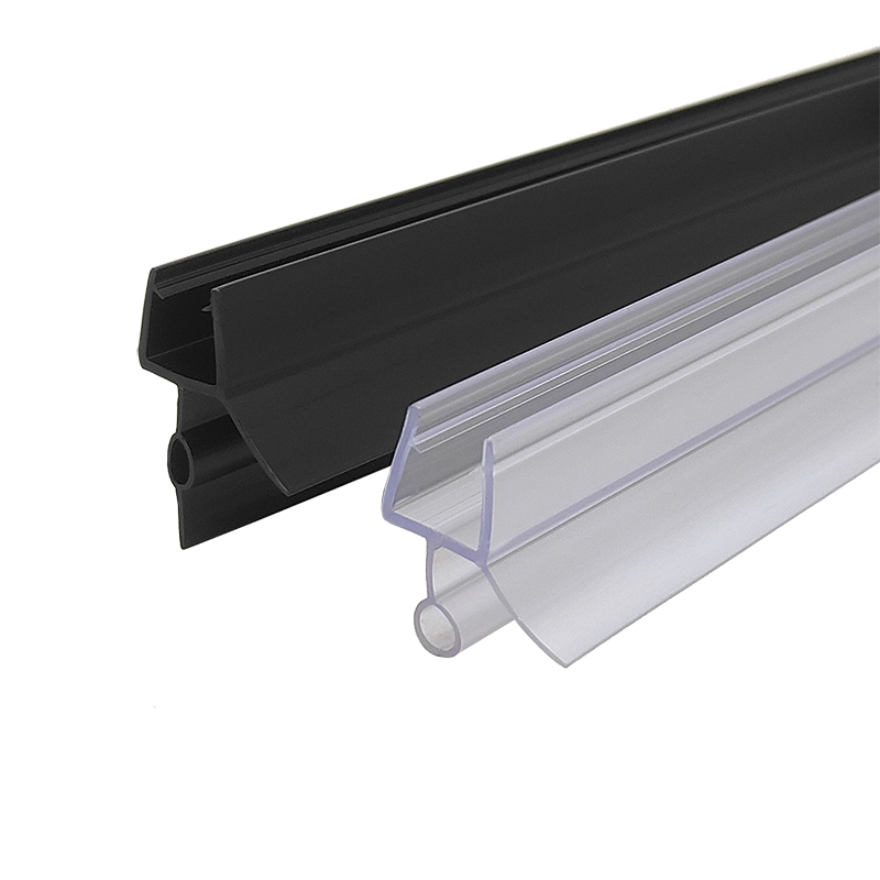 卫生间淋浴门挡水k条淋浴房玻璃门下挡水条密封冲凉房玻璃门挡水