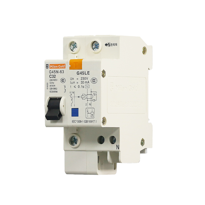 天津梅兰日兰G45LE1P+N2P3P+N4P漏电保H护器空气开关32A40A50A63A