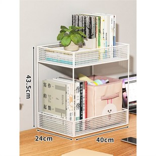 书立架阅读架书夹桌上书架桌面固定书本收M纳神器置物架分隔板书