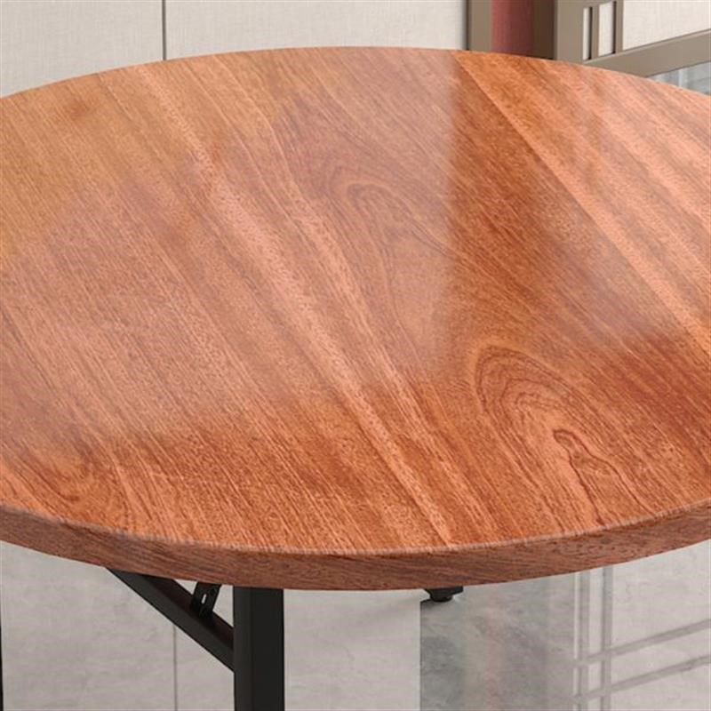 圆桌面板吃饭餐桌k圆形实木毯面转盘家用餐厅饭店大排档夜宵摊桌