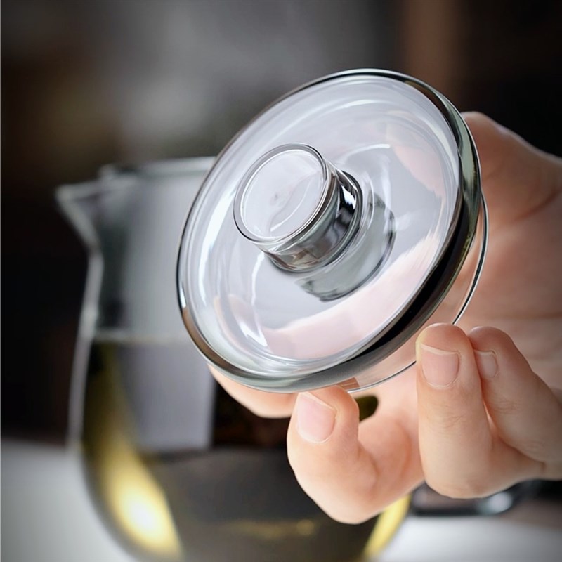 全度玻璃企鹅茶壶家用大容量茶水分离泡茶器带盖泡花X茶冲红茶茶