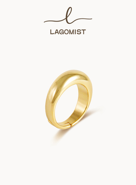 【LUNA和胖弟】LM LAGOMIST 咖啡杯柄戒指中号女款高级感轻奢小众