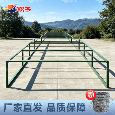 双予高低桩网移动式匍匐前进400米障碍40*60mm方管20米带刺绳
