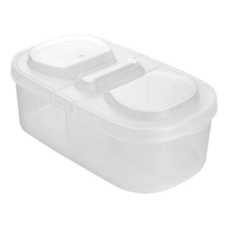 厨房收纳密封防潮八角桂皮分装盒香料收纳盒翻盖干辣椒调味料便携