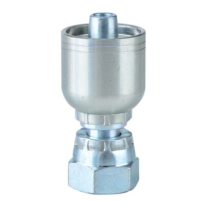 20511钢丝胶管接头 后锁母公制内丝油管接头U 锥密封软管接头