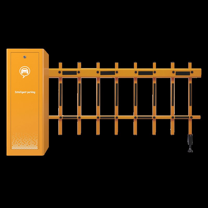 停车场电动升降道闸机门卫遥控直流无刷I道闸门曲臂栅栏直杆起落