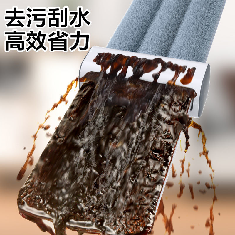 2022新款免手洗m拖把大号自拧水平板家用懒人地拖布拖地神器一拖