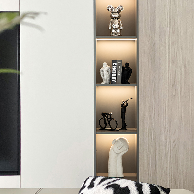 样板衣帽间组合现代轻奢简约展示酒F柜客厅家居软装饰品摆件高级