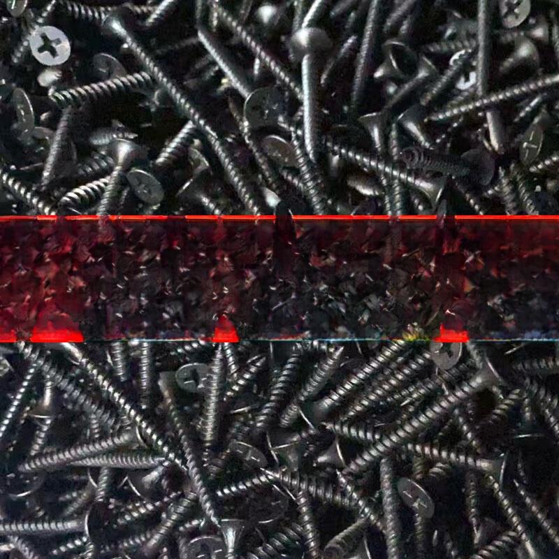 散装高强度黑色干墙钉自攻螺钉石膏板十字平头自攻钉M3.5Mm