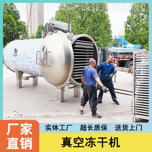 供应秋HSDG-1葵草莓空冻干 猕猴桃冻干机机 动全自航真空食品黄桃
