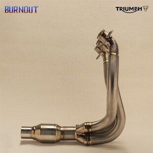 凯旋17-23款765RS/MOTO2 钛合金前段可接改装中尾段燃尽排气