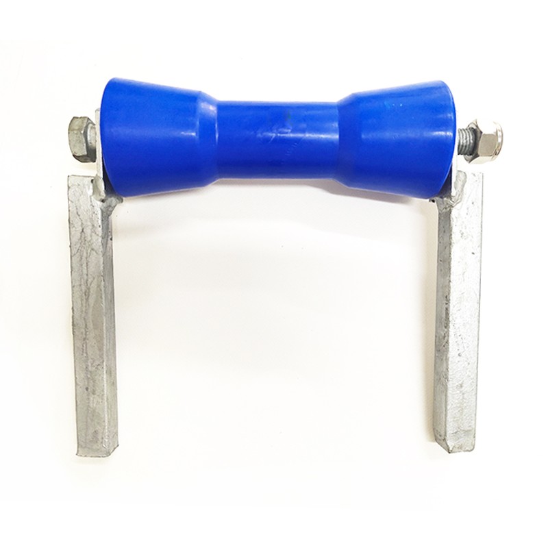 游艇拖车滚轮护底k轮 蓝色长轮 摩托艇橡皮艇船龙骨船底支撑轮