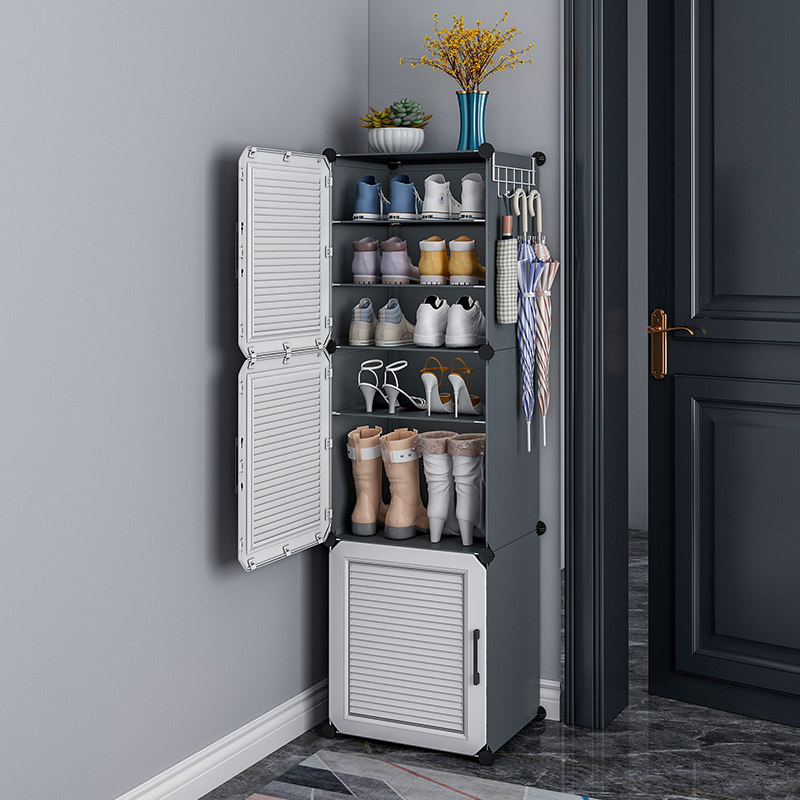 简易鞋架子门口新款n2021爆款家用防尘鞋架收纳神器卧室宿舍窄鞋