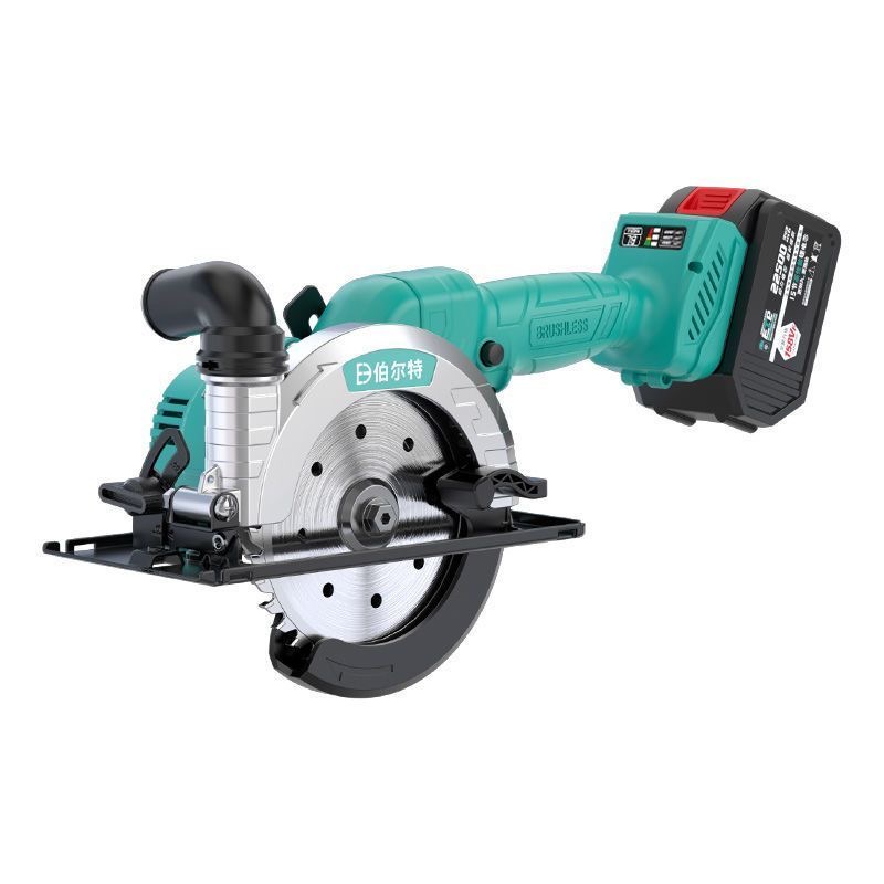 5.5寸电圆锯锂电切割机多u功能电锯充电手提式通用2106电池木工锯