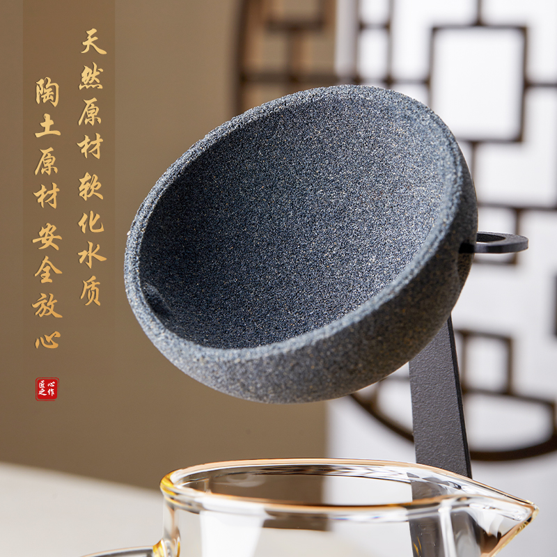 无孔茶漏公道杯茶水分离茶t具茶滤隔茶叶过滤器支架泡茶神器冲茶