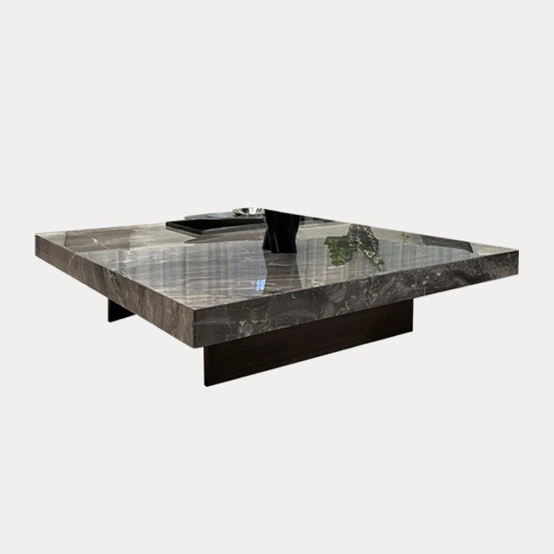 DEEVINCI天然大理石方茶几现代简约大户型客厅极简家用奢石茶几桌