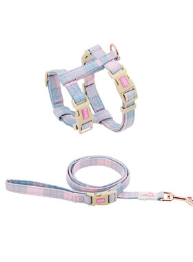 ARKIKA猫咪牵引绳工字型防挣脱猫绳遛猫绳英短布偶绳子小猫狗牵引