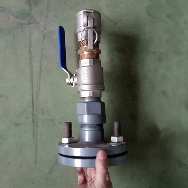 隧道拱顶带模RPC注浆管接头 SMRPC管止浆阀注浆法兰快接压力表