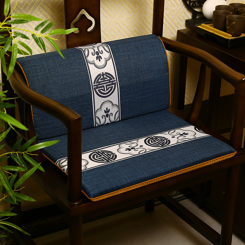 红木椅子坐垫中式古典实木沙发座垫圈椅餐椅茶椅太师椅椅垫护腰垫