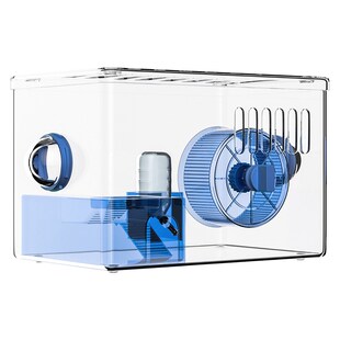 仓鼠笼子大号别墅金丝熊笼子透明仓鼠窝浴沙木屑仓鼠用品玩具套餐