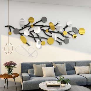 卧室装 饰品房间布置电视背景墙面壁贴纸自粘床头沙发客餐厅3d立体